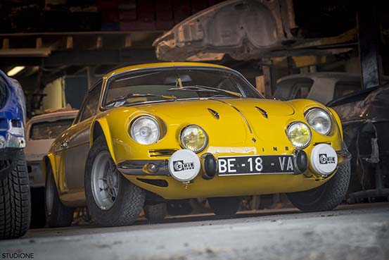 Alpine A110 - Réfection de masque avant