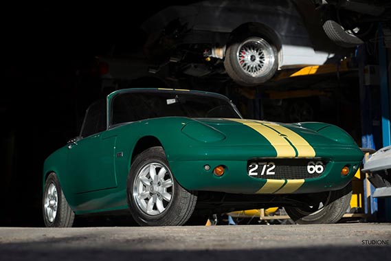 Lotus Elan S3 - Peinture complète