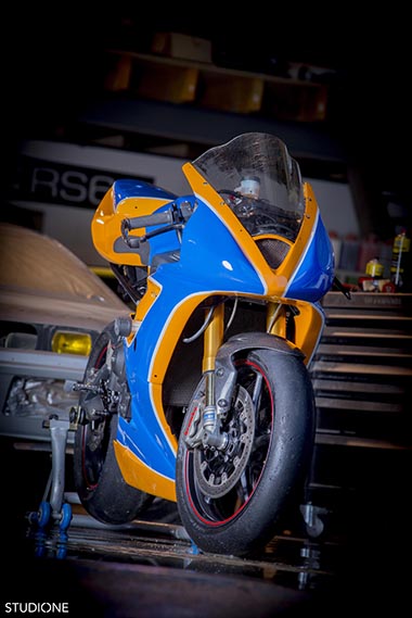 Triumph Daytona 675 R - Peinture complète